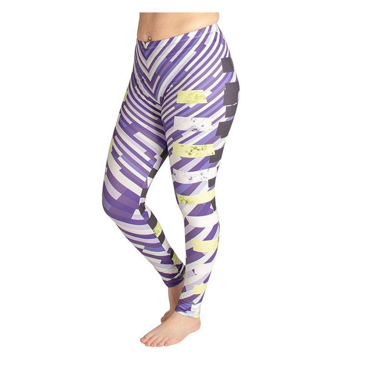 ZUMPREMA Metro Purple Sport Legging