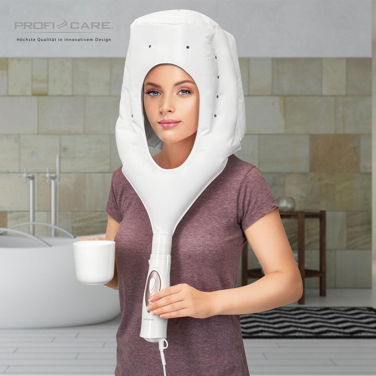 ProfiCare 3in1 Hair dryer hood PC-HTH 3003 white