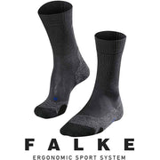 Falke Bundelkorting TK2 Cool Asphalt Wandelsokken Dames