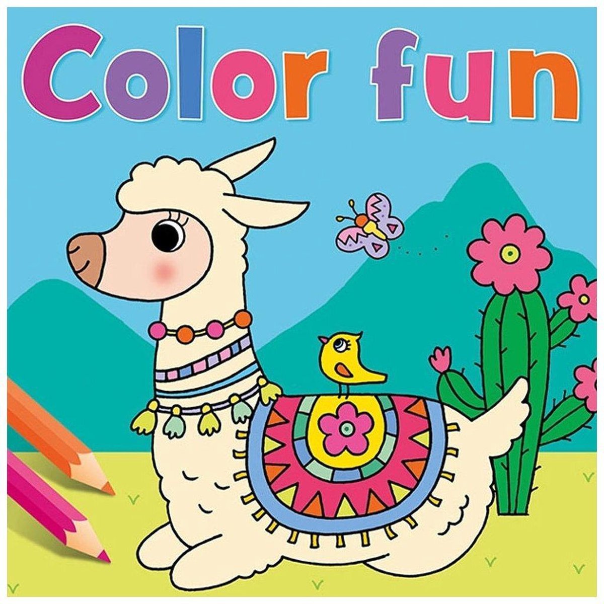 Color Fun Kleurboek Lama