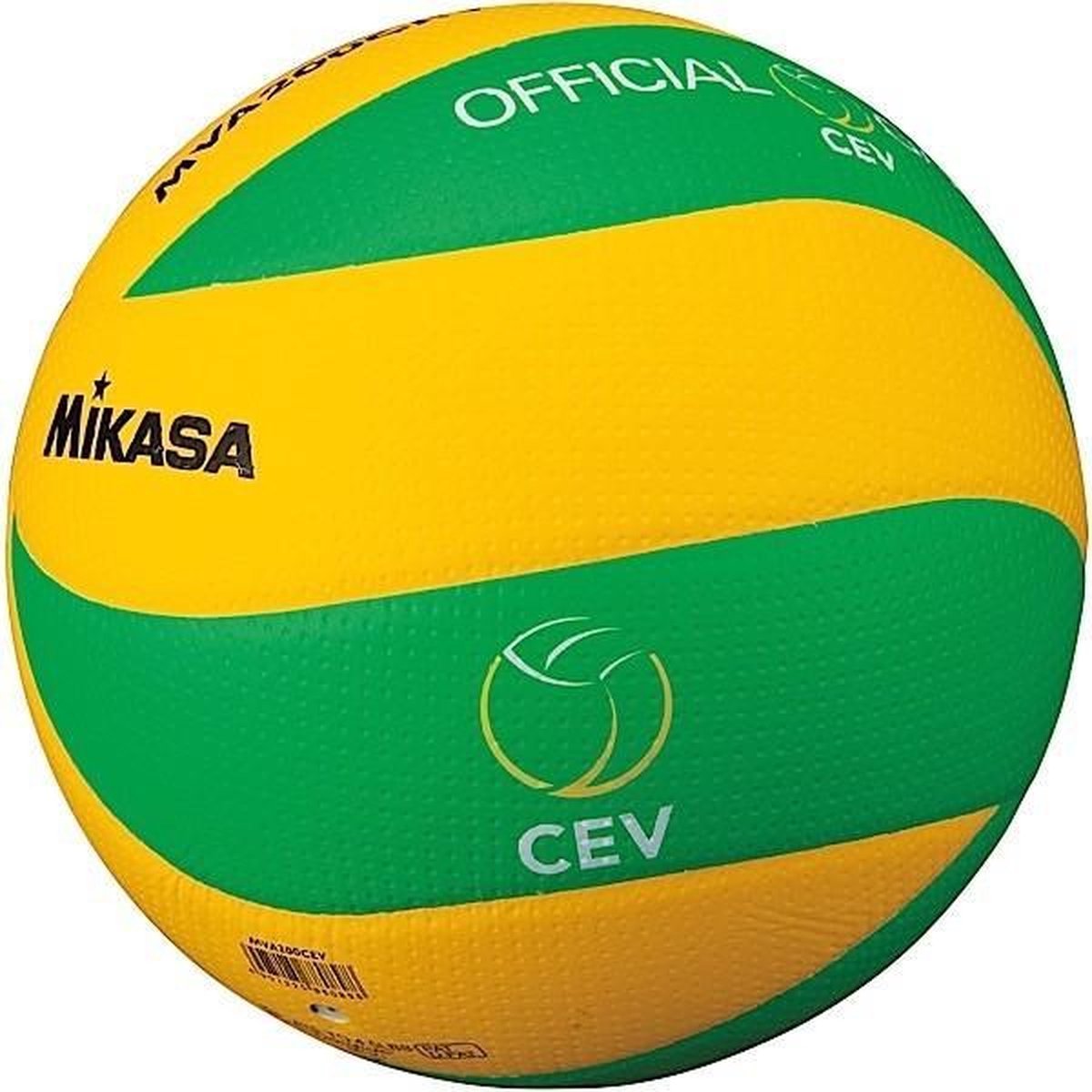 Mikasa MVA200 CEV Champions League - groen/geel - maat 5