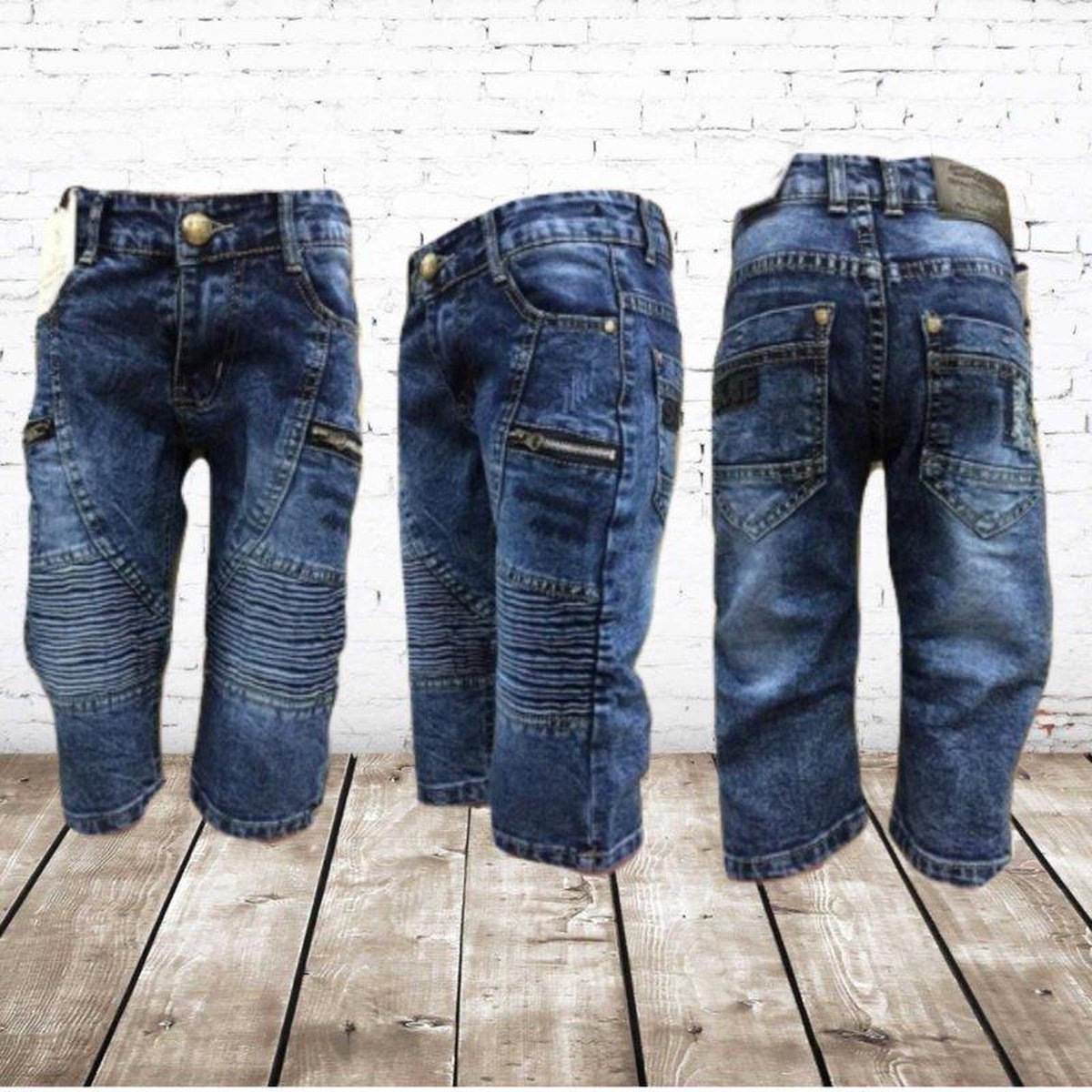S&C Jeans bermuda jongens 421 - 110/116