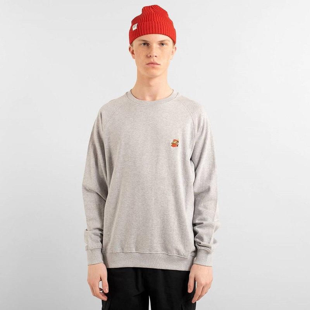 Dedicated Sweatshirt Malmoe Super Mario Grey Melange