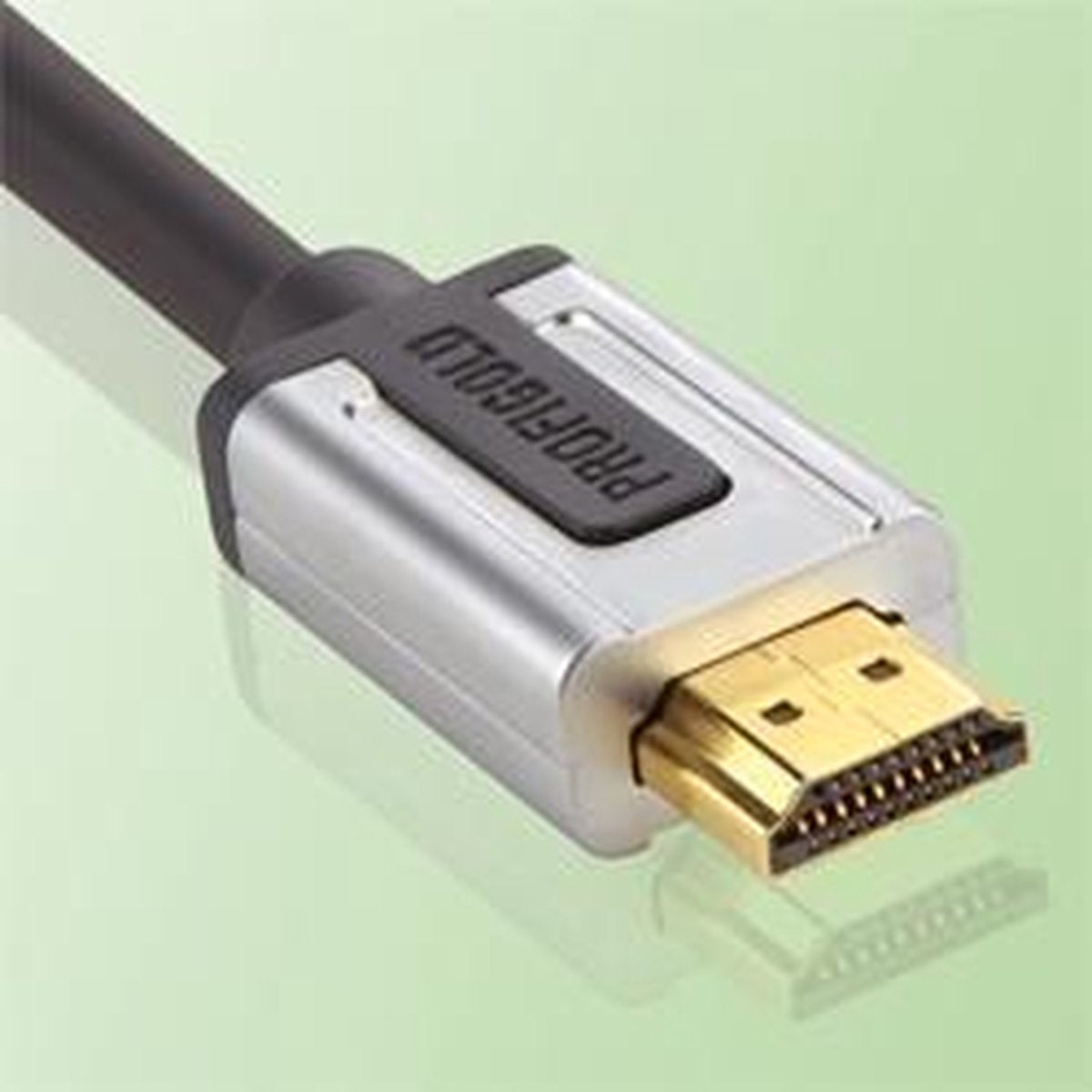 Profigold PROD1200 tussenstuk voor kabels DVI-D HDMI-A M Zwart
