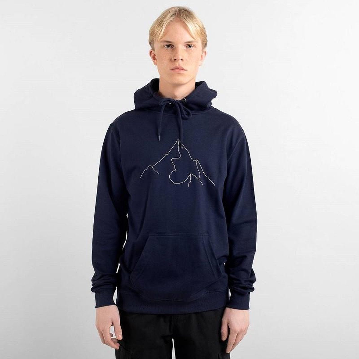 Dedicated Hoodie Falun Mountain Navy