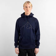 Dedicated Hoodie Falun Mountain Navy