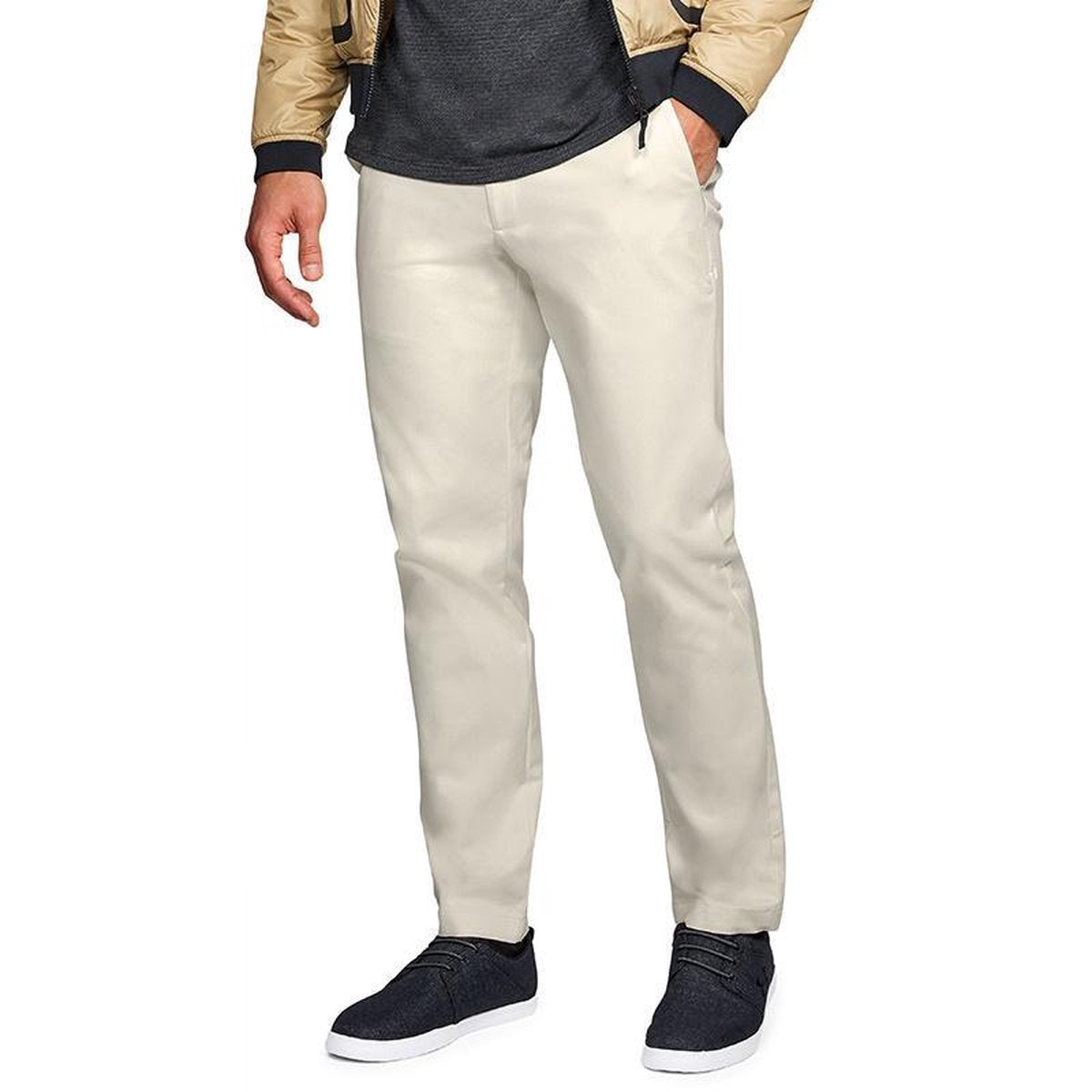 Showdown Chino Tapered Pants Stone Golfbroek maat: 38/32    heren > golf kleding > broeken