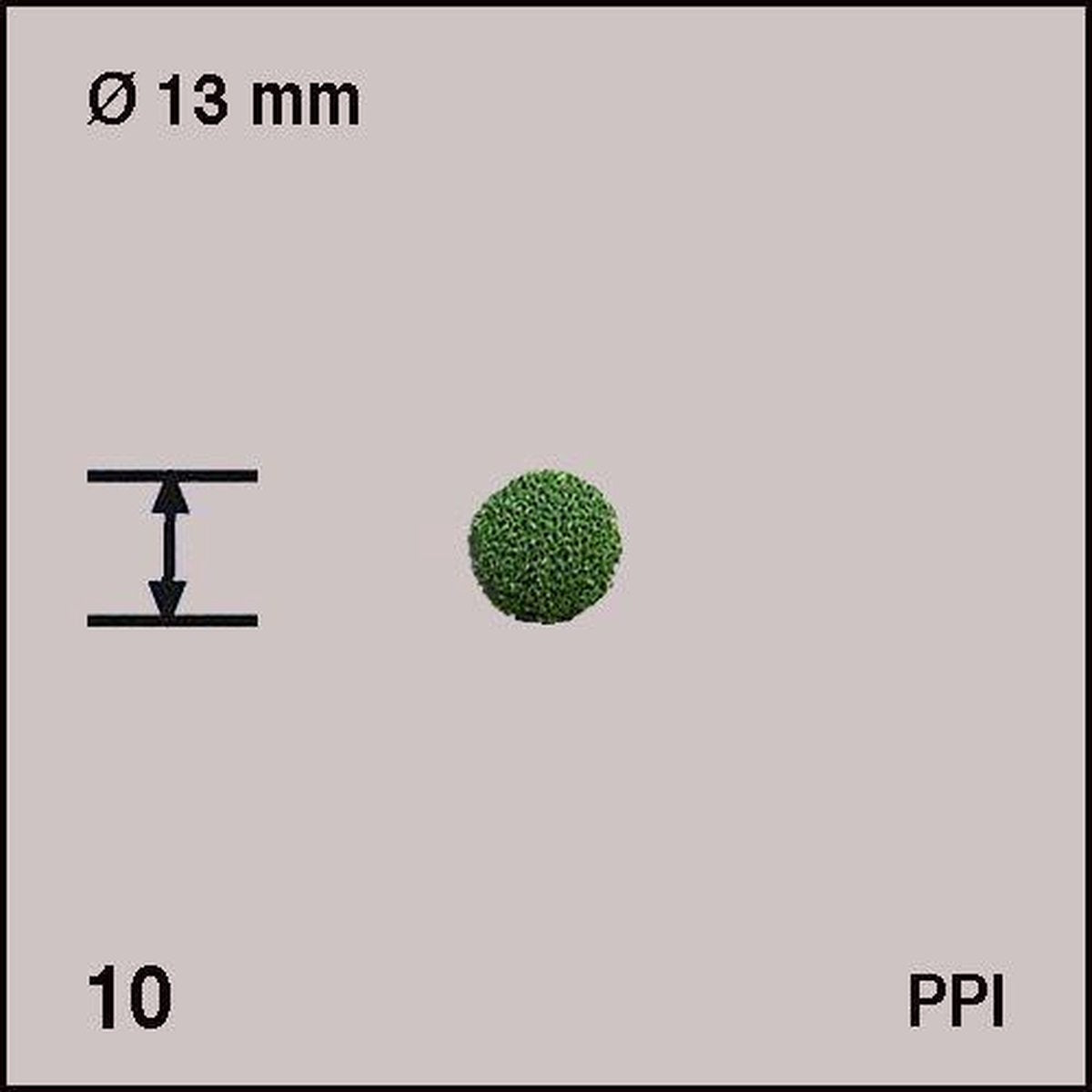 Schulcz Maquettebouw Boomkruinen Ø13mm groen 10st