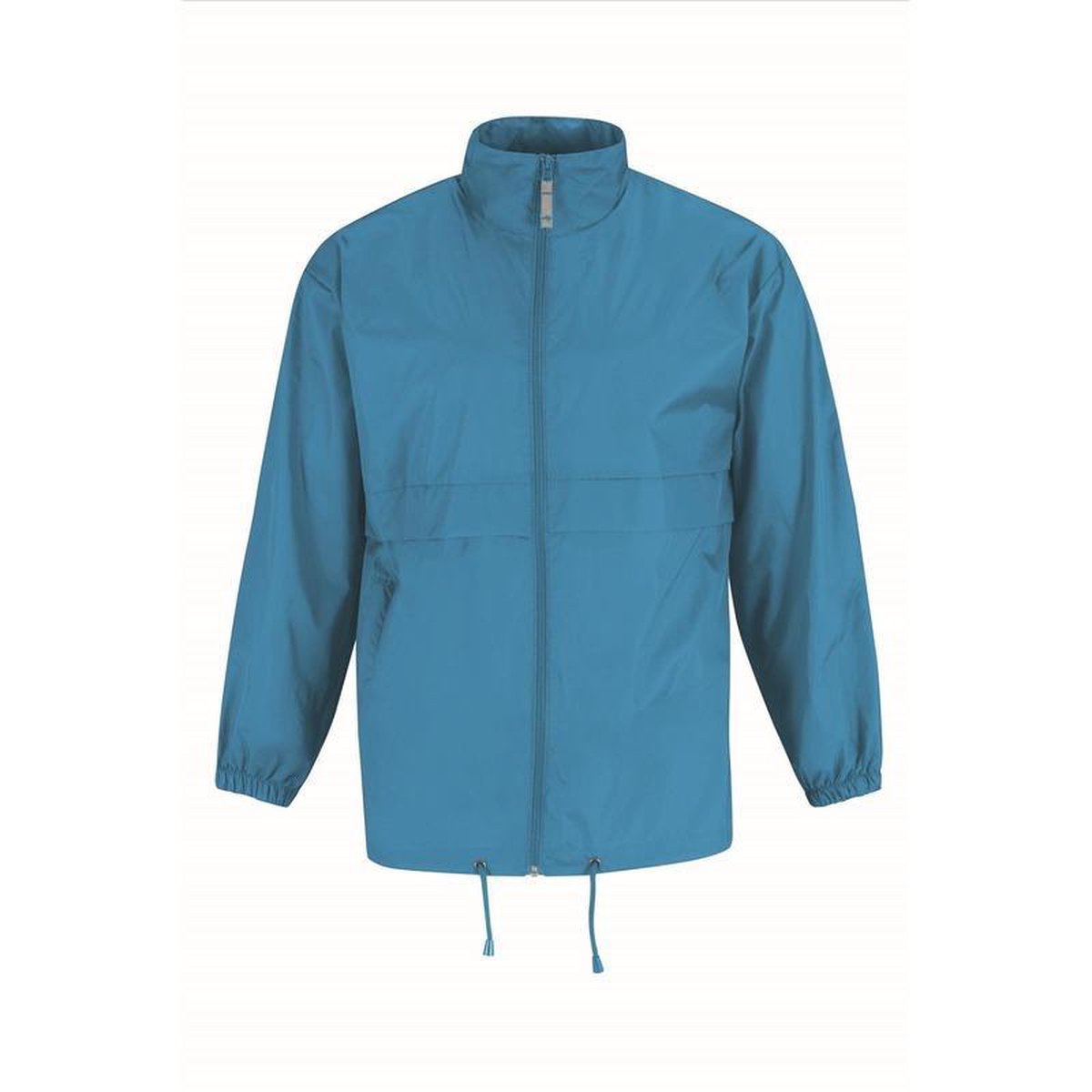 Heren regenkleding - Sirocco windjas/regenjas in het aquablauw - volwassenen 2XL (56) aqua