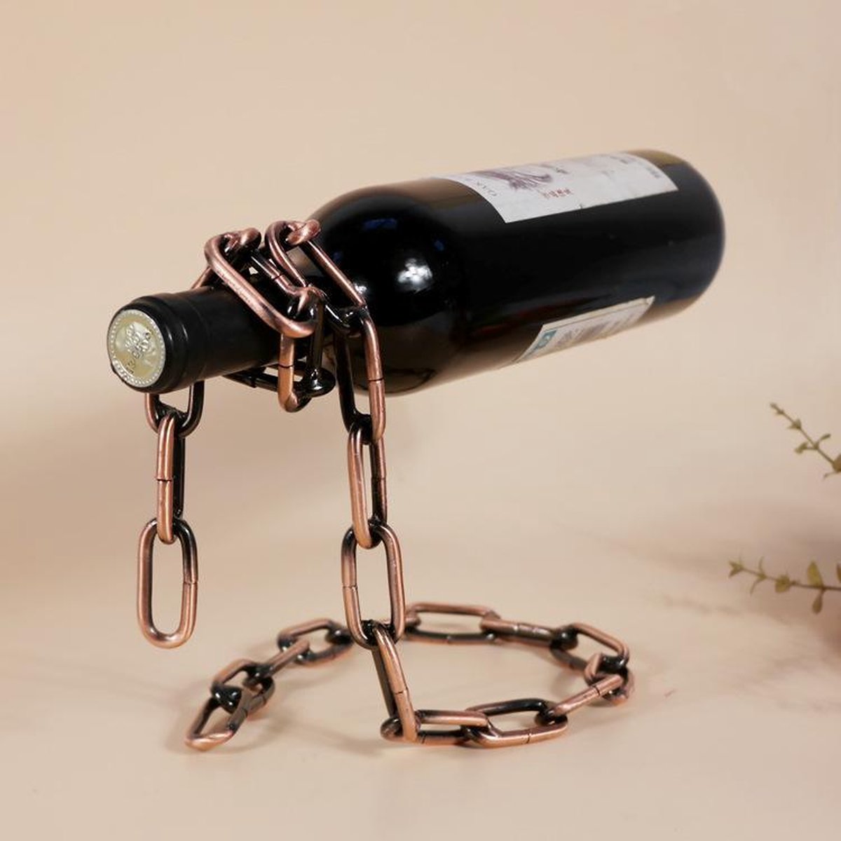 Wijnrek- wijnrek metaal- wijnrek- woonaccessoires- woondecoratie