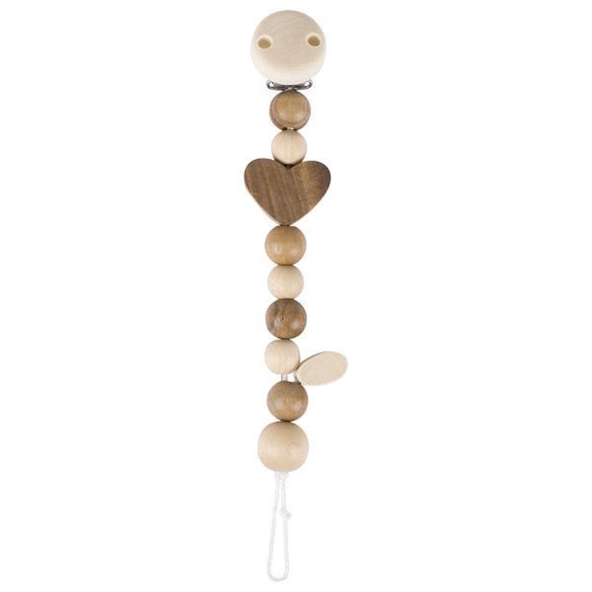 Heimess Fopspeenketting Hart 21cm
