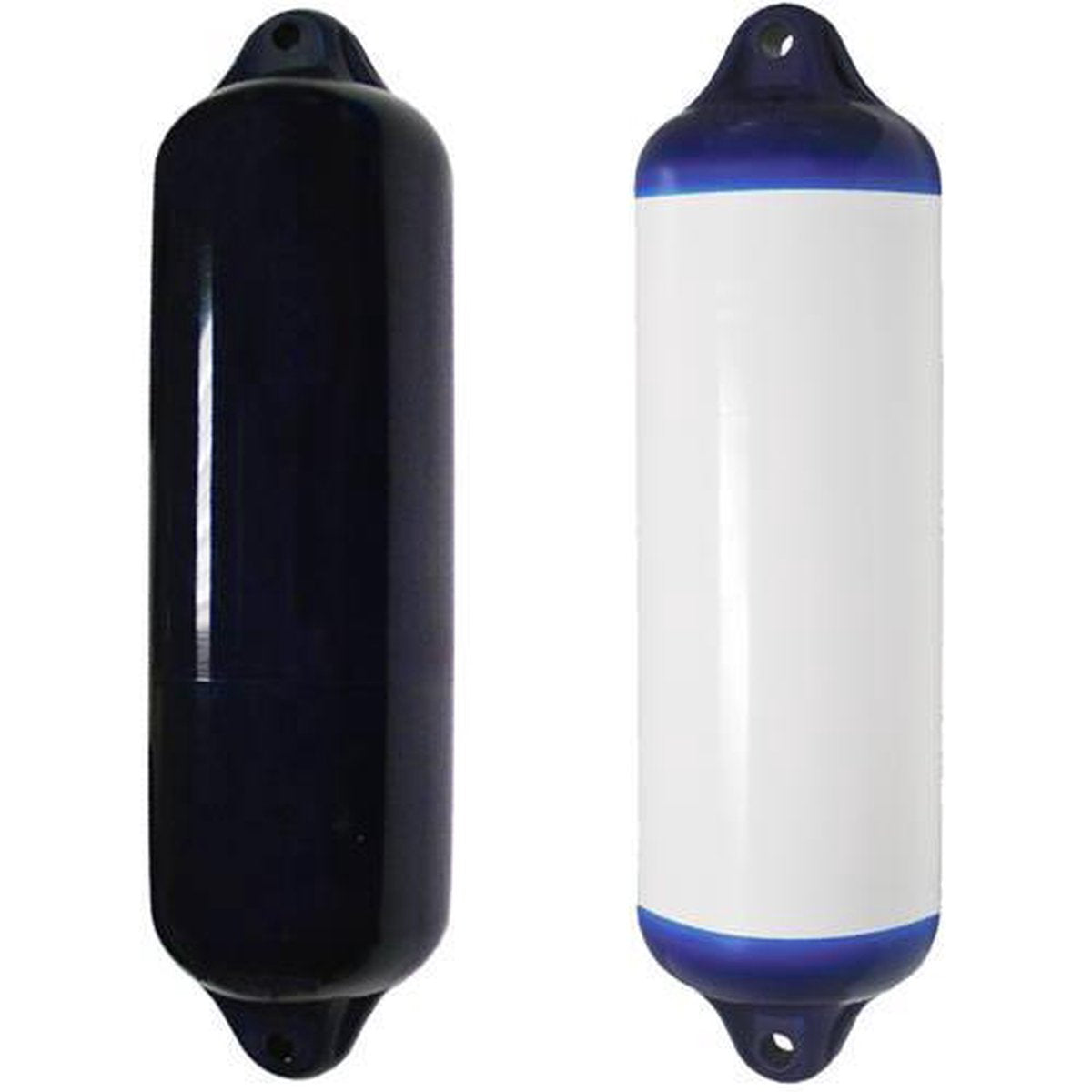 Heavy duty fenders Ocean serie H. 28 x 109 cm / Wit