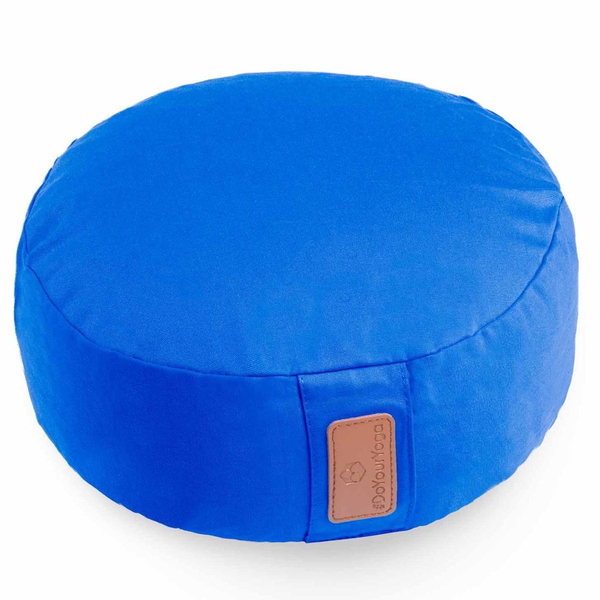 #DoYourYoga - Yoga kussen - »Vishnu« - rond meditatiekussen met bio-organische Spelt vulling - H:15cm