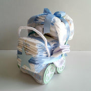 Wiegje klein met speenkoord Blauw