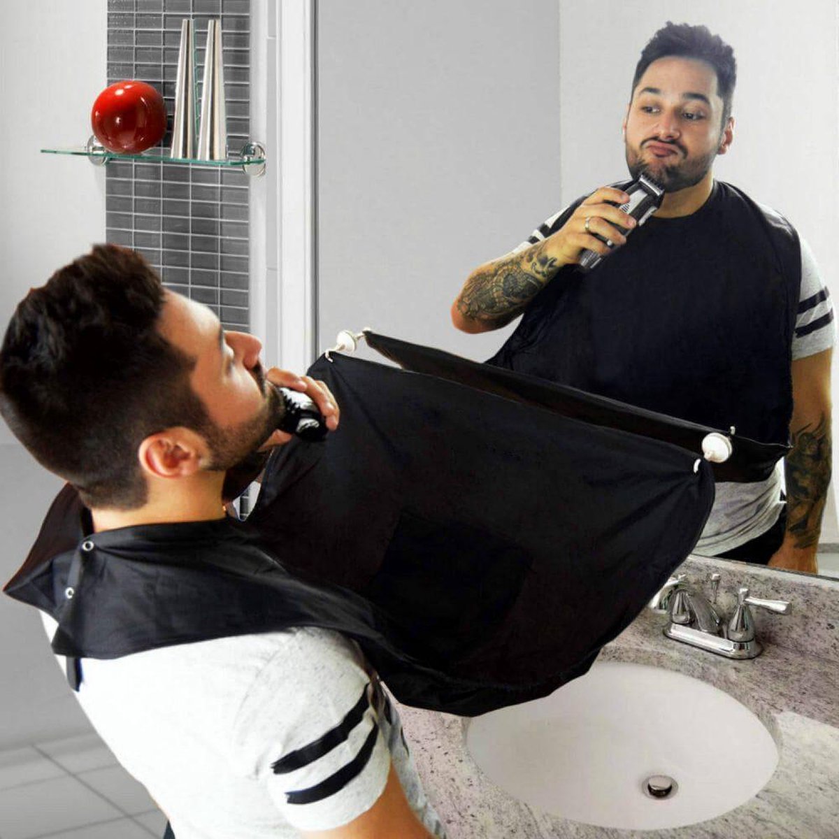 Beard Buddy scheerschort - Zwart