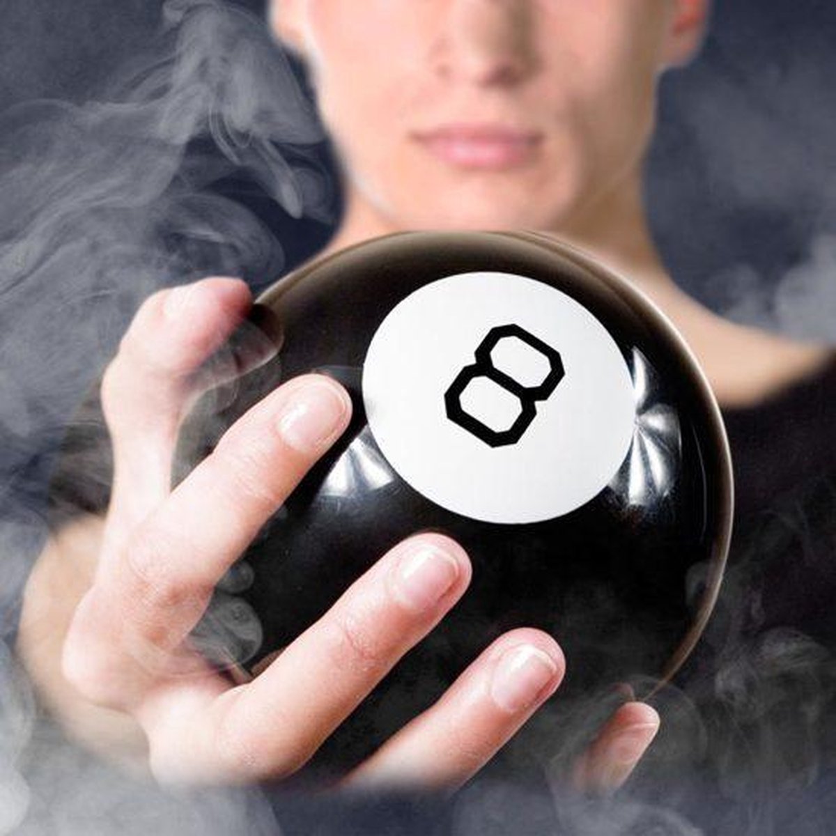 Magic 8 Ball - Dobbelspel - Toekomst Voorspellen – Zwart