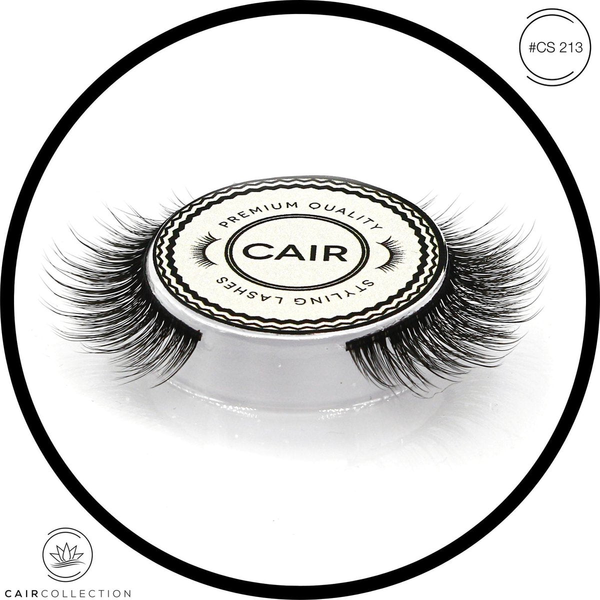 CAIRSTYLING CS#213 - Premium Professional Styling Lashes - Wimperverlenging - Synthetische Kunstwimpers - False Lashes Cruelty Free / Vegan