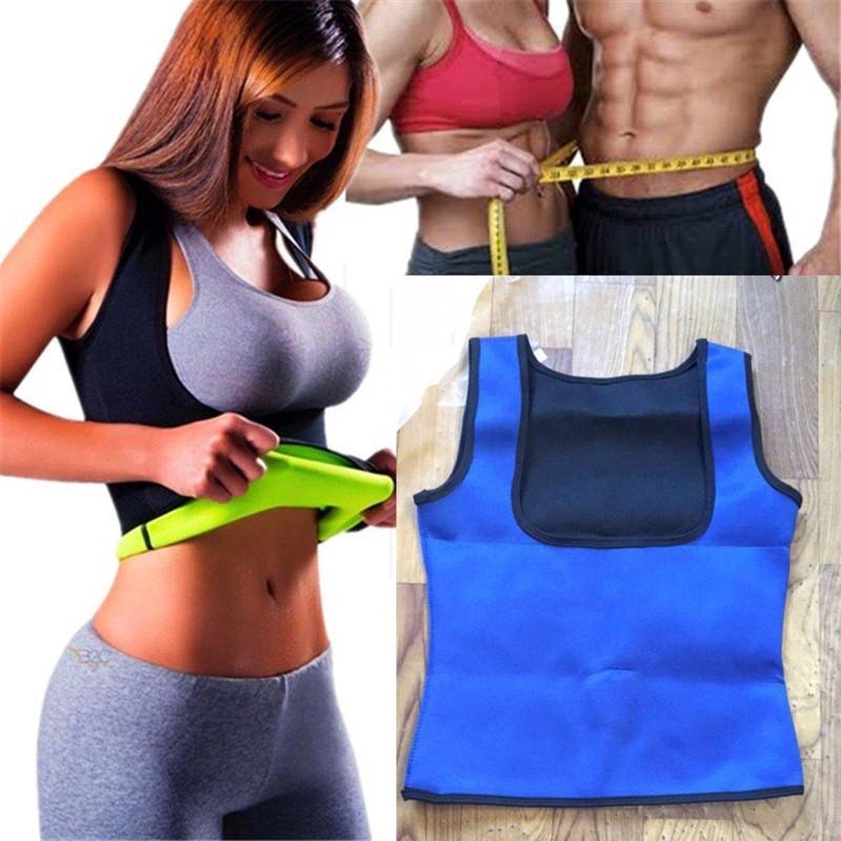 LOUZIR Shapewe-Bodyshaper- ar Push Up - Zomer Figuur - Afslanken - XL - Korset Band - Waist Trainer - Taille Versmaller-Saunafit Thermische Afslanktop