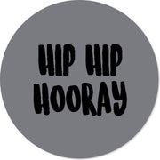 Label2X Sticker hiphip hooray op rol 250st. - Default Title