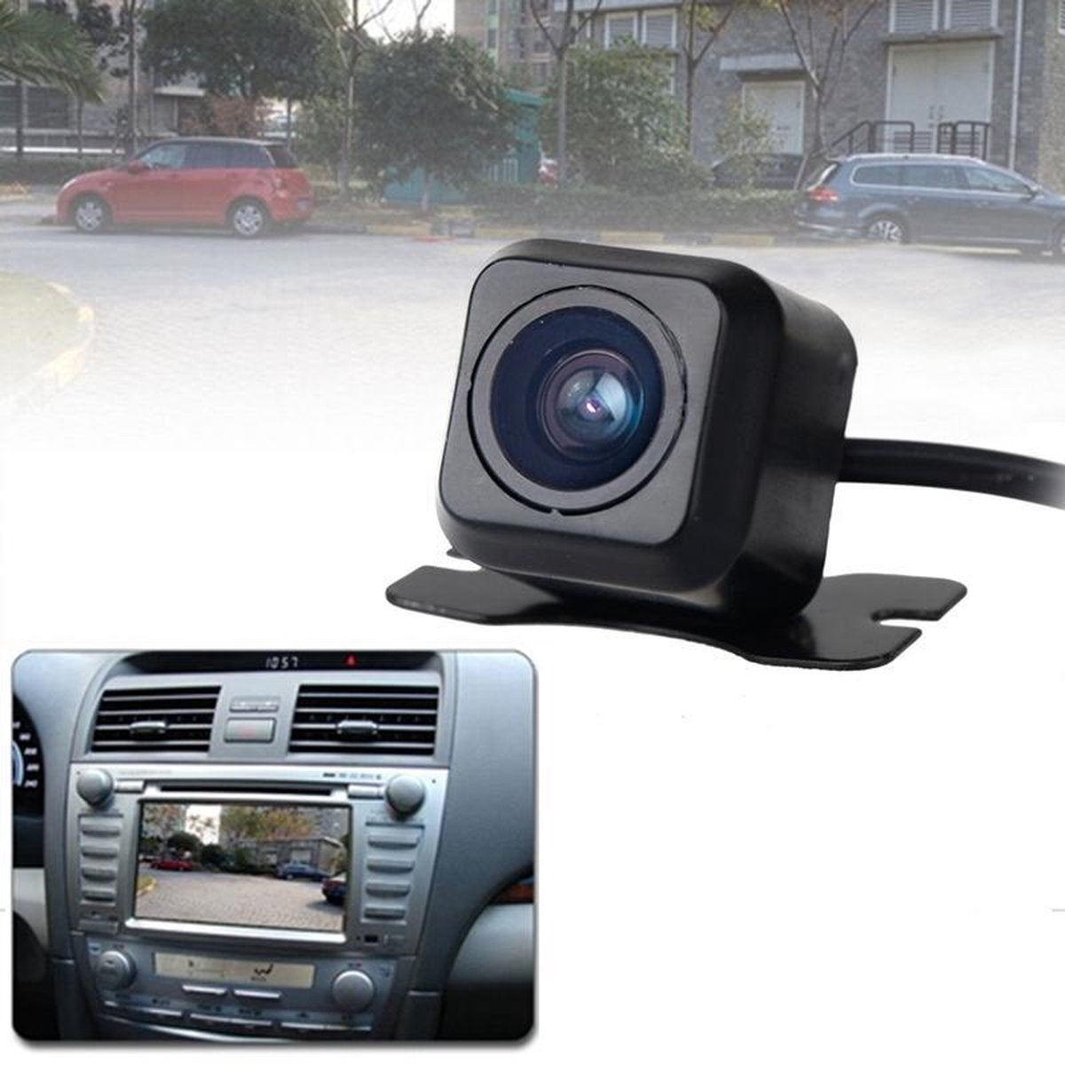 E313 Waterdichte auto achteruitrijcamera voor beveiliging Backup Parking