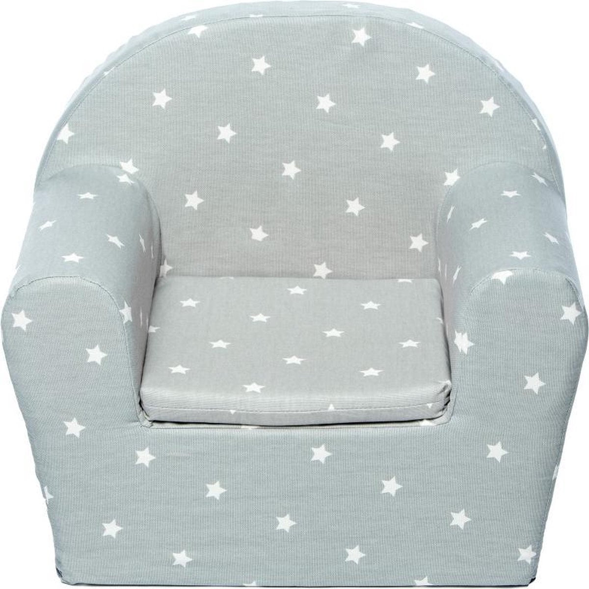 Peuterstoeltje-Kinderfauteuil Twinkle grijs