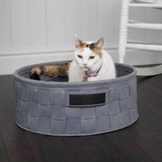 Scruffs Habitat Felt Bed Cloud Grey