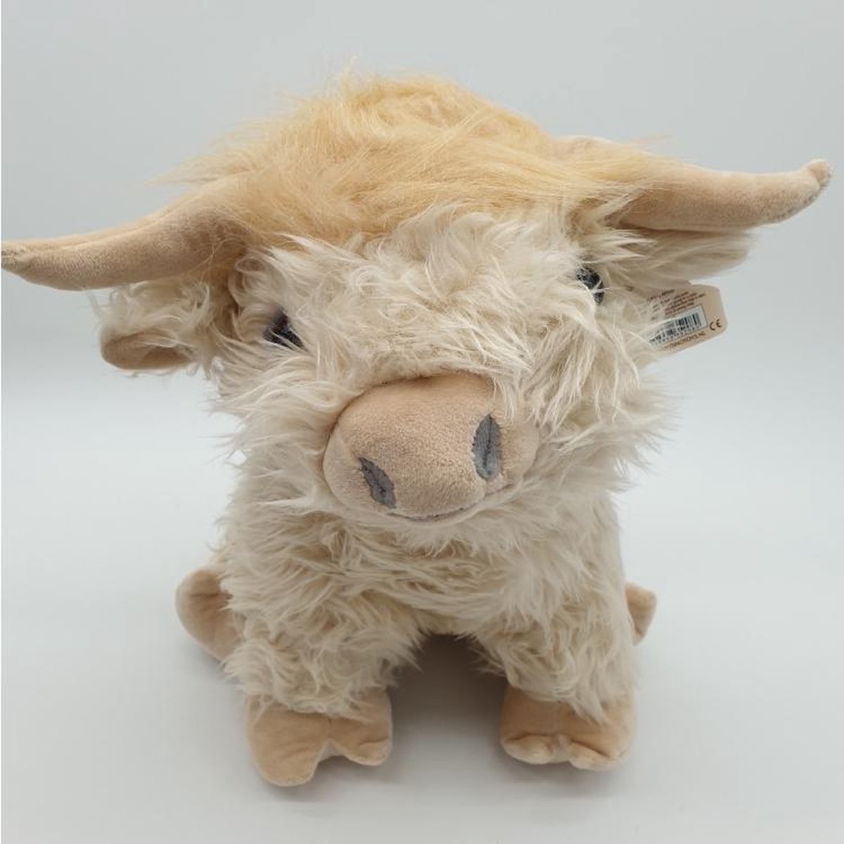 Pluche knuffel Schotse Hooglander blond