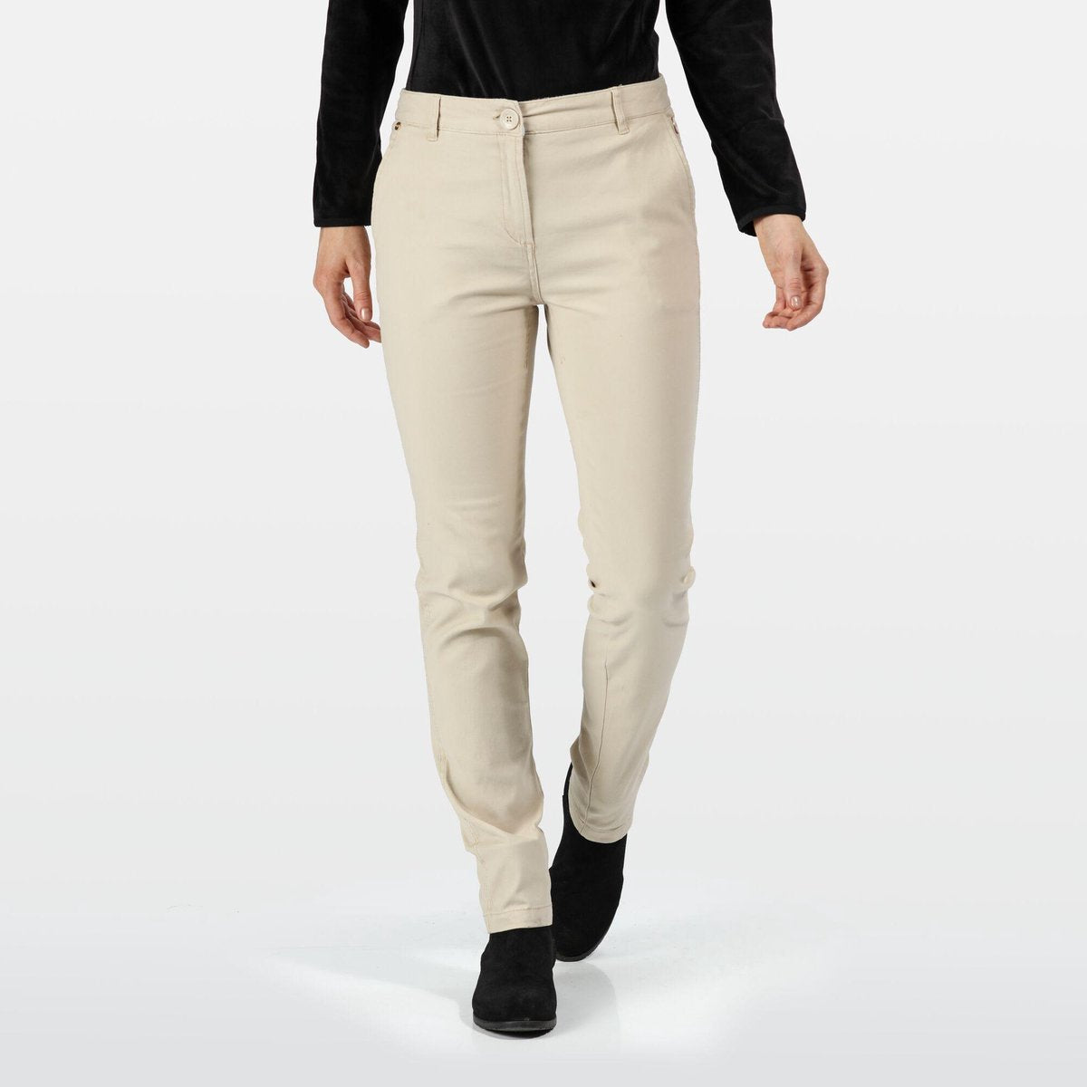 Regatta Querina Chino Outdoorbroek - Dames - Beige  - Maat XXL