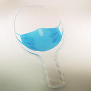 Plexiglas Hand spatscherm Mondmasker preventiescherm mondkapje aanvulling kleurmasker