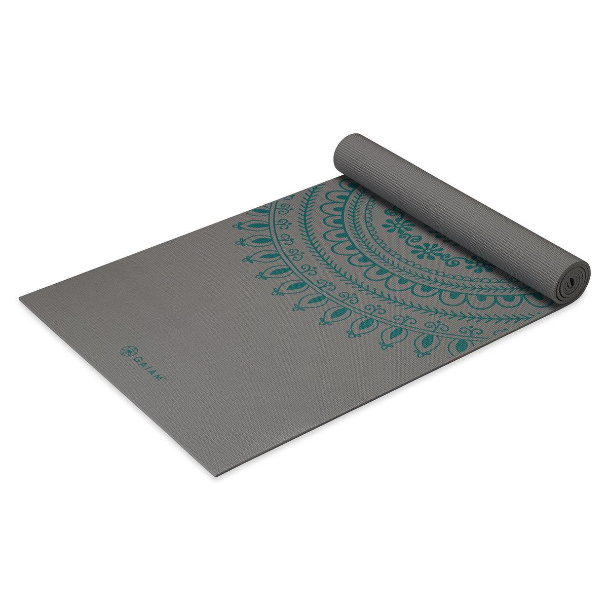 Gaiam Premium Marrakesh - Yogamat 5mm - Grijs