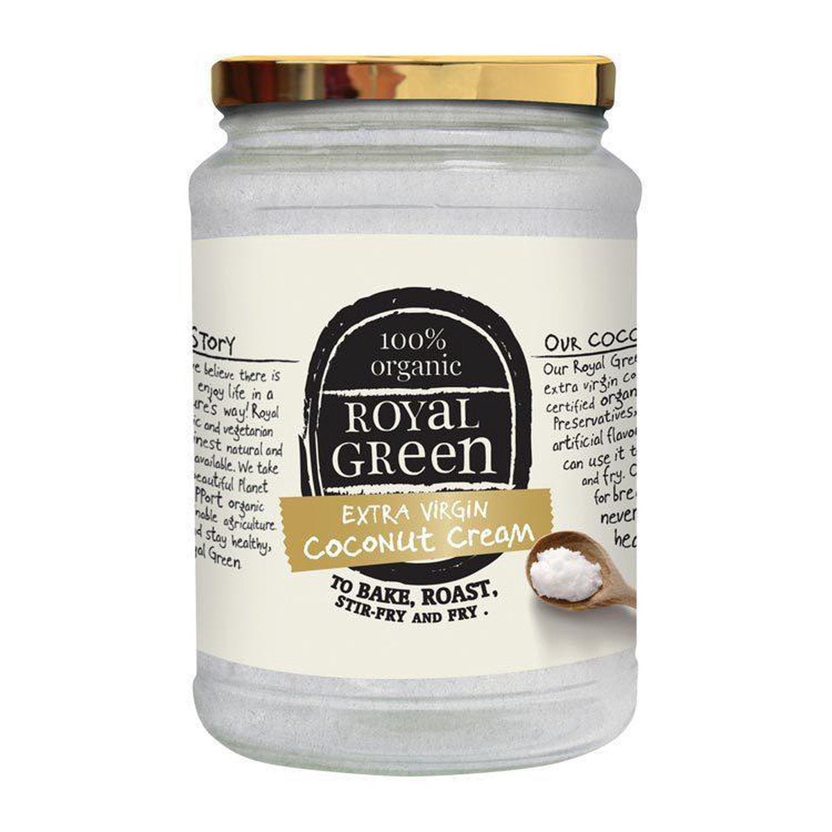 Royal Green - Extra Virgin Coconut Cream (Kokosolie) - 1400 ml