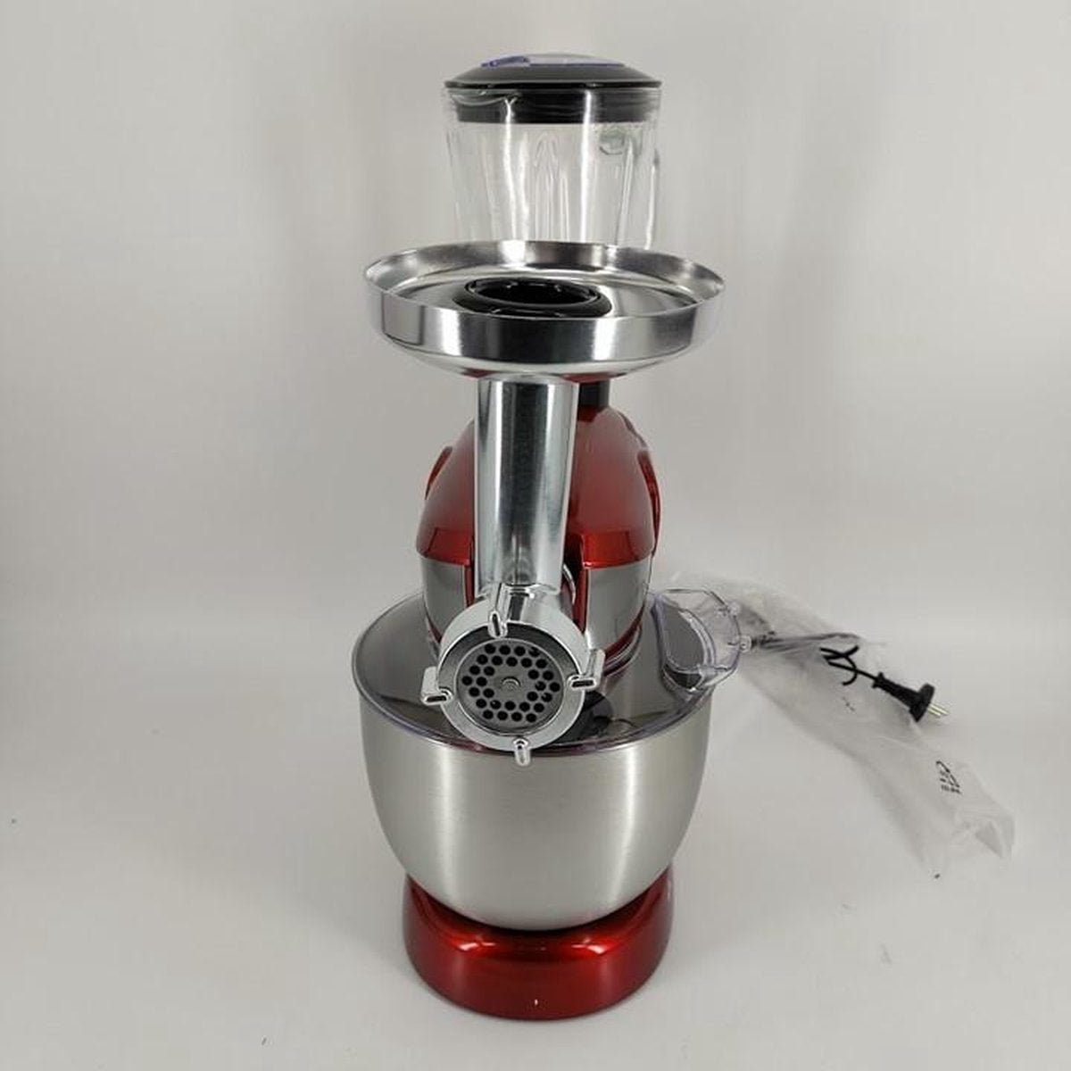 Homelux - 3 in 1 keukenmachine - 5 liter - Rood.