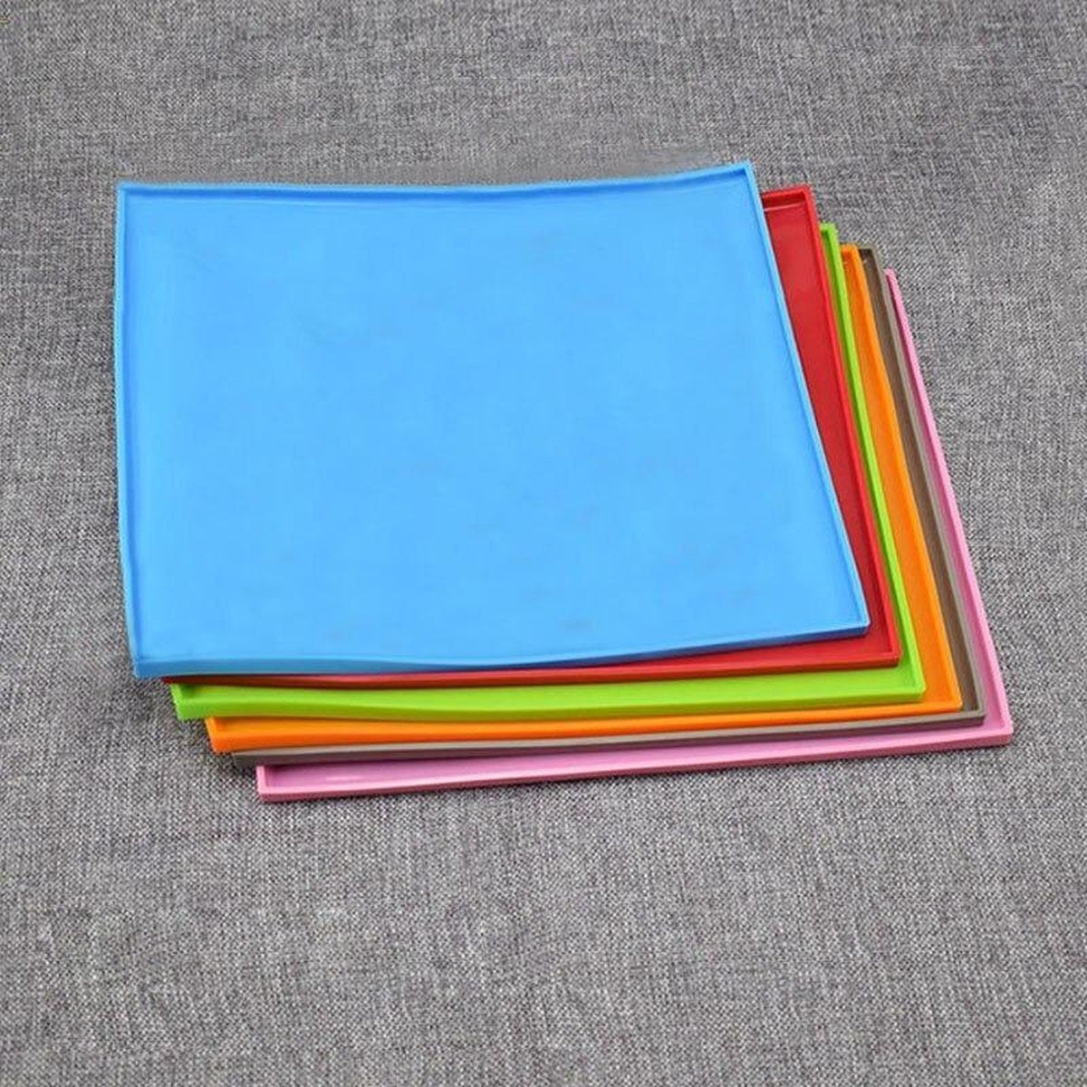 WiseGoods - Anti Aanbak Mat - Oven Mat - BBQ Mat - Keuken Tools - Koken & Bakken - Keuken Accessoires - Siliconen - Blauw