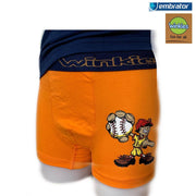 Embrator 3-pack jongens Boxershort met zeegroen/turquoise/oranje 134/140