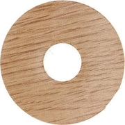 Zelfkl. rozet (17 mm) eiken naturel (10 st.)