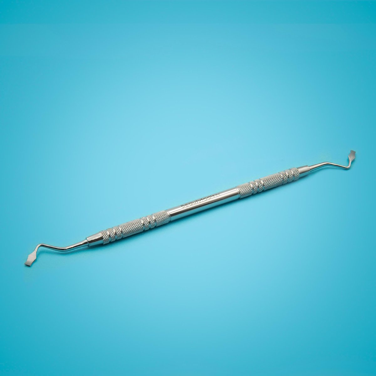 BeautyTools Pedicure Excavator / Nagellifter Voor Ingegroeide Teennagels en Hoekjes - Nagelheffer - Dubbelzijdig Vlakke Scherpe Steekbeitels (NL-1772) INOX
