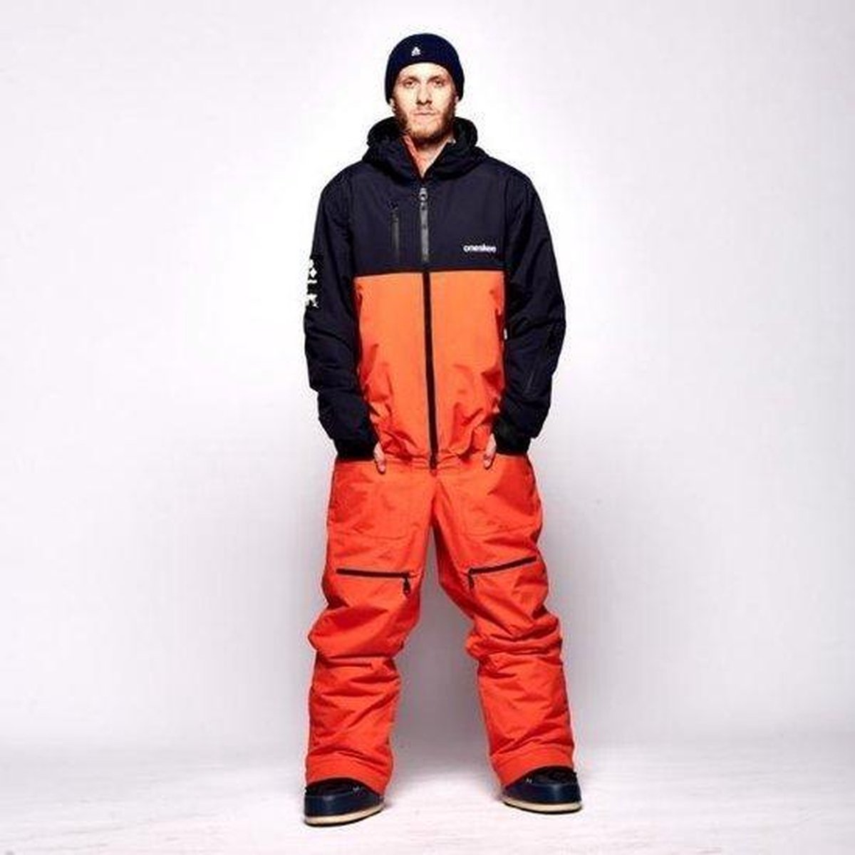 Oneskee Mark V Orange/black - L - Skipak mannen - waterkolom 20