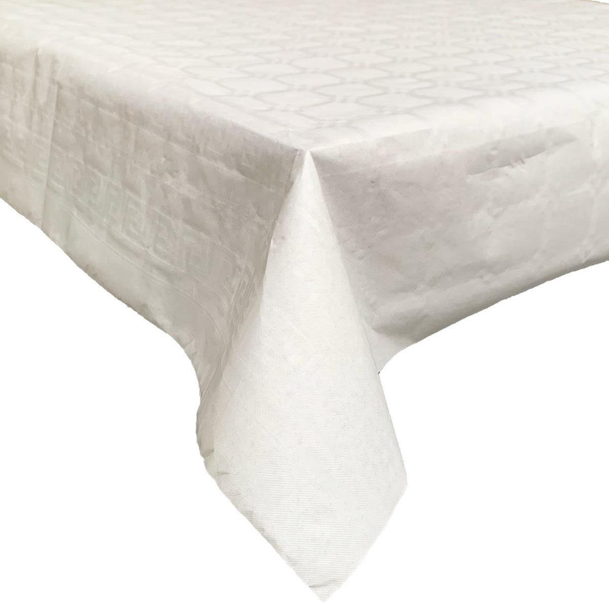 MixMamas Papieren Tafelkleed op rol - 120 cm x 7 m - Wit