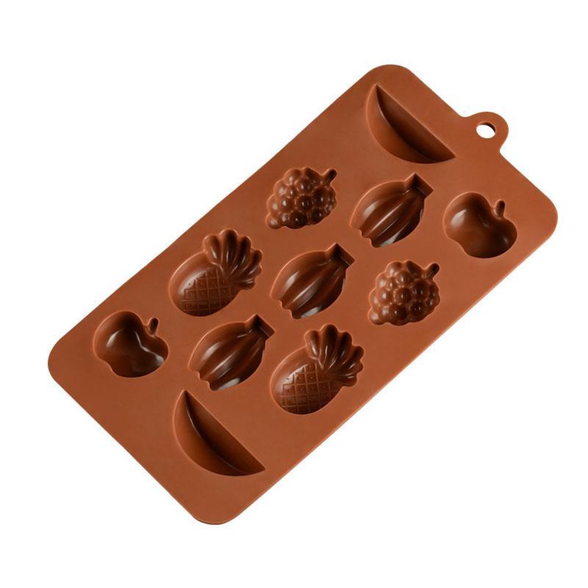 Kitchen Princess - Siliconen Chocoladevorm Fruit - Chocolade Mal Fondant Bonbonvorm