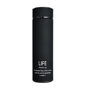 Life Thermoskan - 500ml - Inclusief RVS filter - Zwart