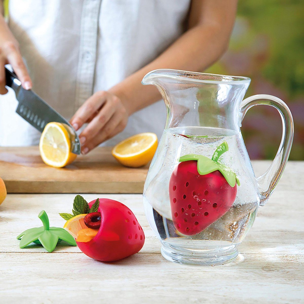Aardbei fruitwater infuser Tutti- Ototo