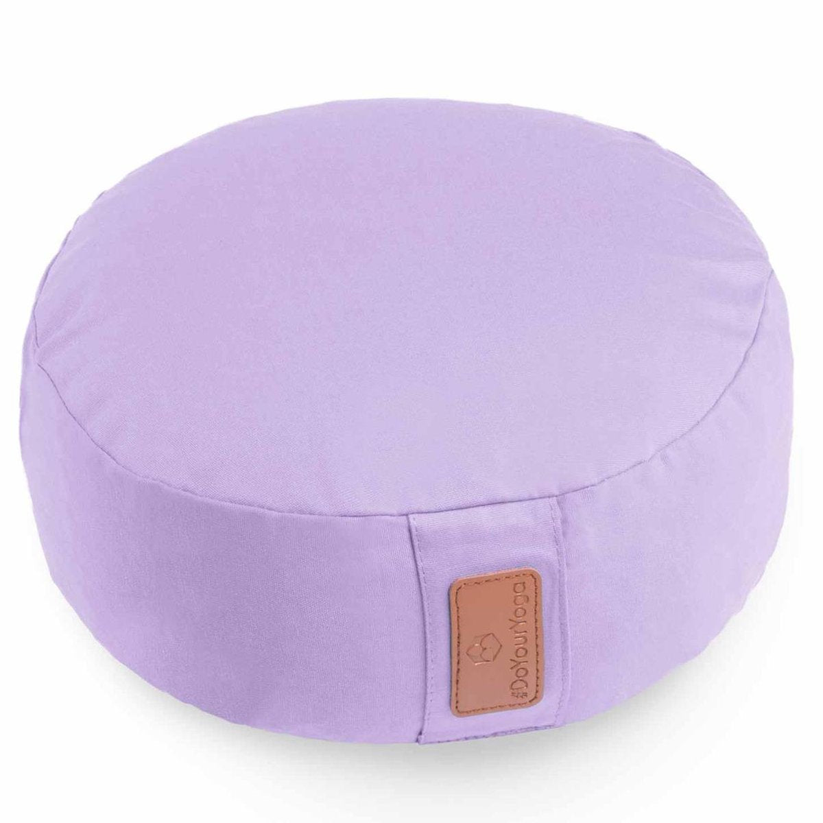 #DoYourYoga - Yoga kussen - »Vishnu« - rond meditatiekussen met bio-organische Spelt vulling - H:15cm