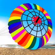 Pro-Care SUPER SIZED Parachute Vlieger spider web design. Maat 2 meter diameter