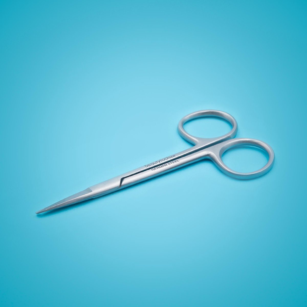 BeautyTools Professioneel Wenkbrauw schaartje / Wenkbrauw Trimmer/ Eyebrow Scissor - Recht snijvlak - 12 cm (NS-0782) INOX