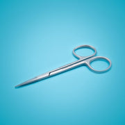 BeautyTools Professioneel Wenkbrauw schaartje / Wenkbrauw Trimmer/ Eyebrow Scissor - Recht snijvlak - 12 cm (NS-0782) INOX