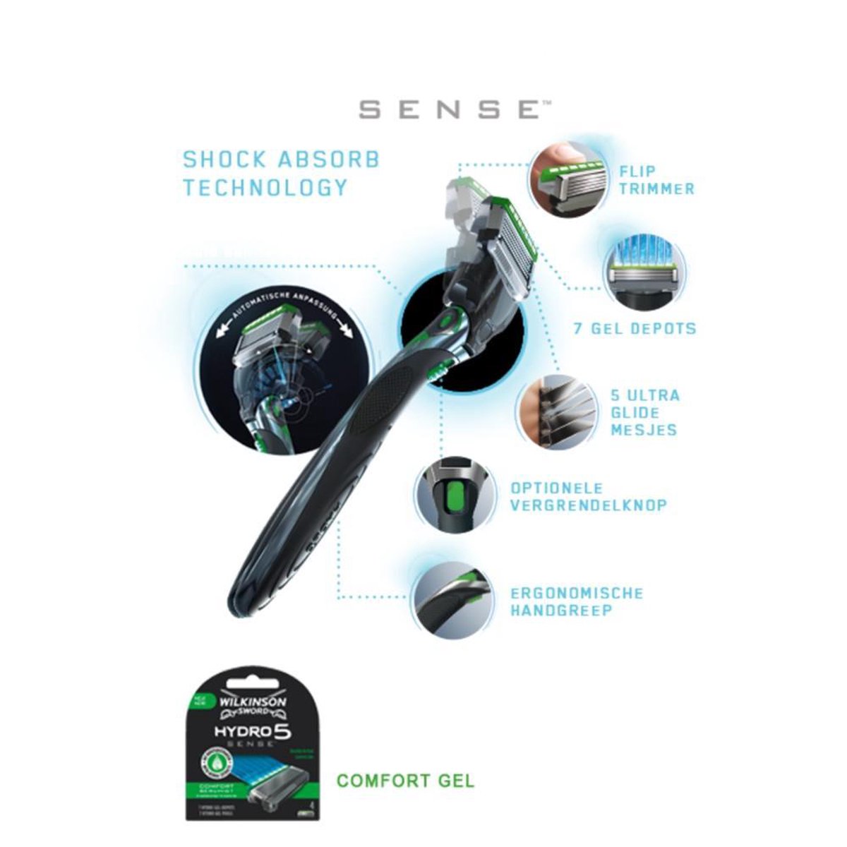 Wilkinson Scheermes Sword Hydo 5 Sense