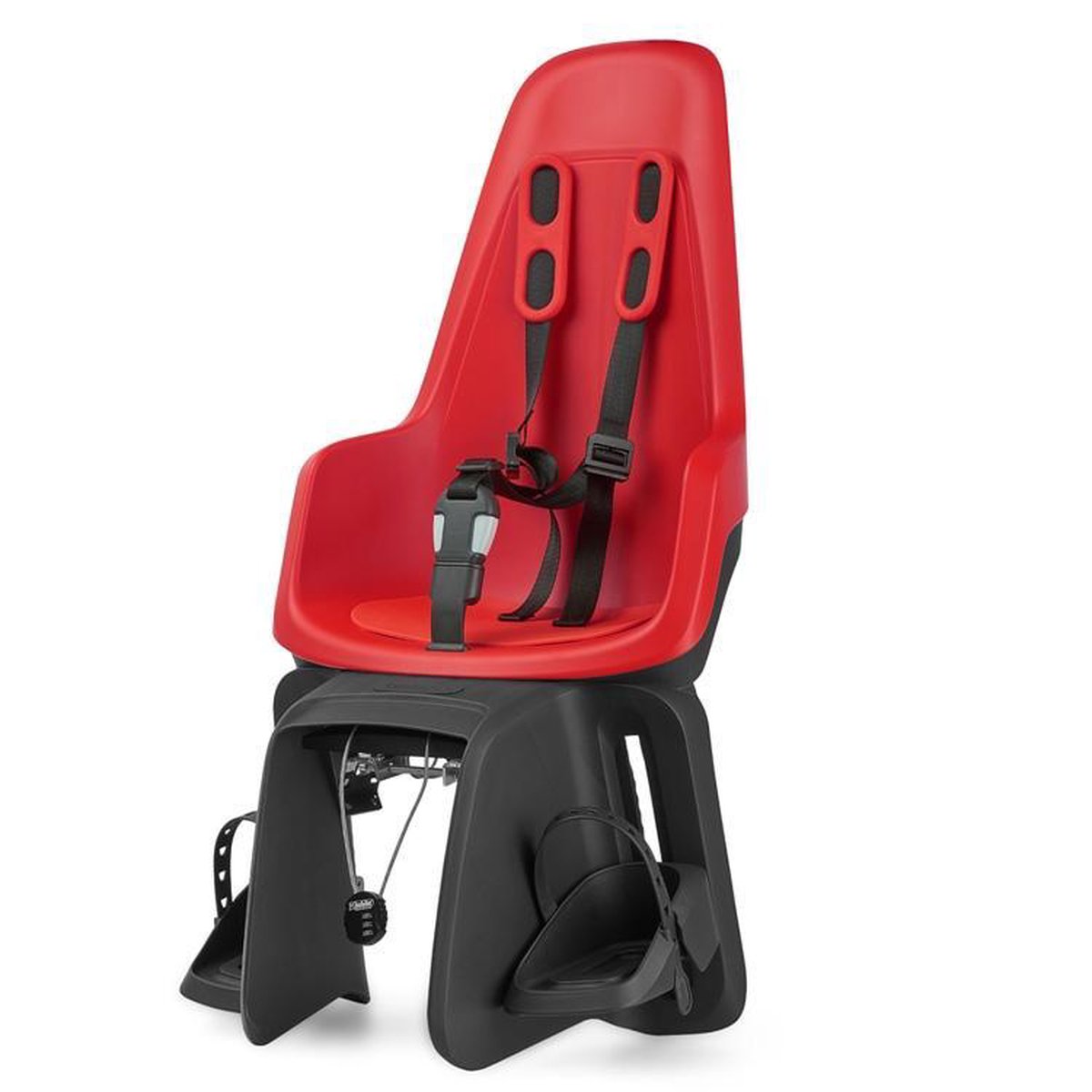 Bobike One Maxi Fietsstoeltje Achter BD - Strawberry Red