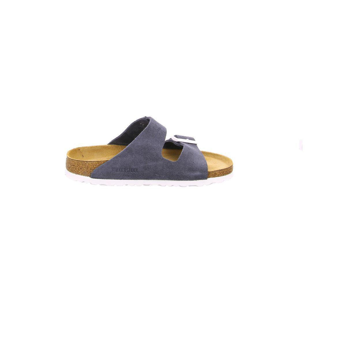Birkenstock - Arizona SFB Gunmetal narrow Suede - Maat 41