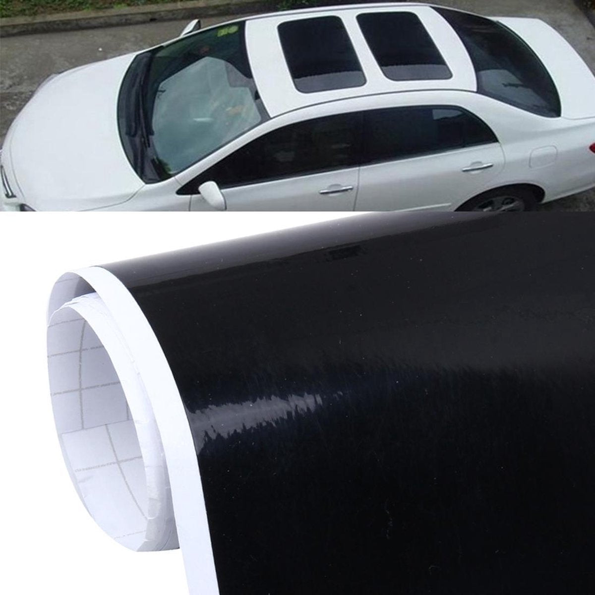 Auto Auto Universal DIY Doom dakraam decoratieve sticker