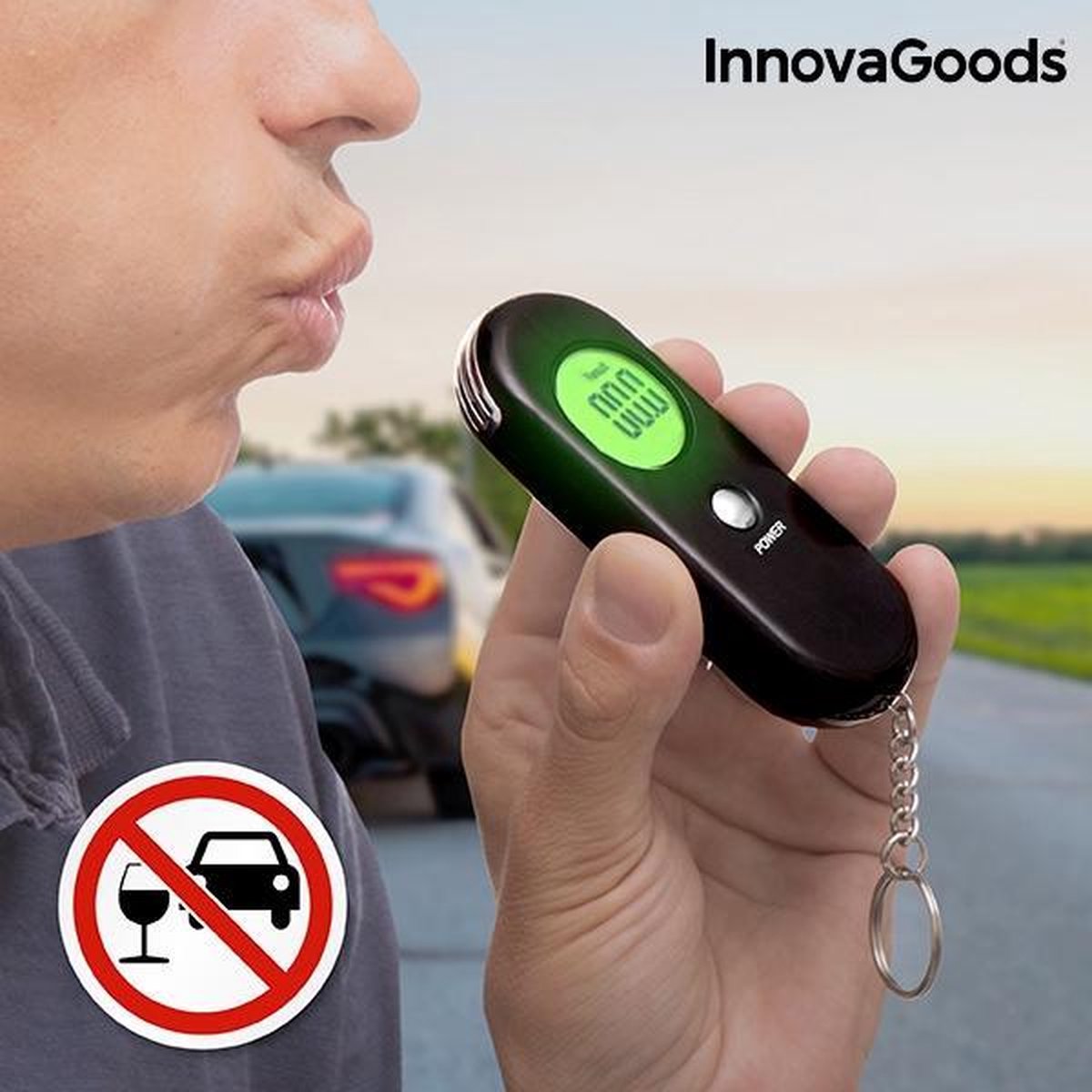 InnovaGoods Digitale Alcoholmeter